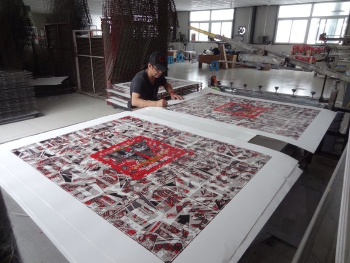 絲印版畫作品2 絲印版畫作品2