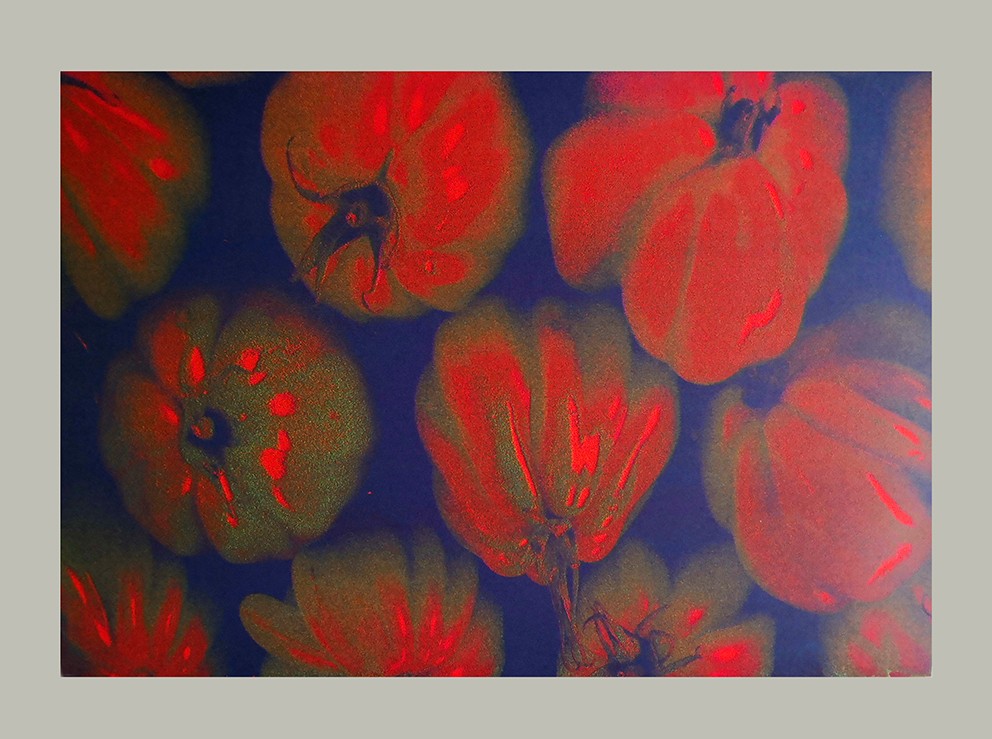 絲印版畫過(guò)程1 絲印版畫過(guò)程1