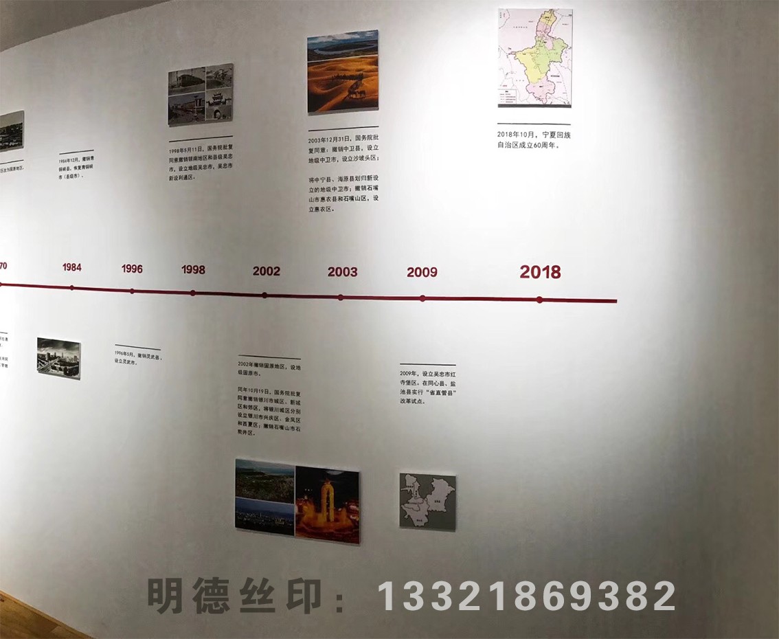 展覽會(huì)現(xiàn)場絲印